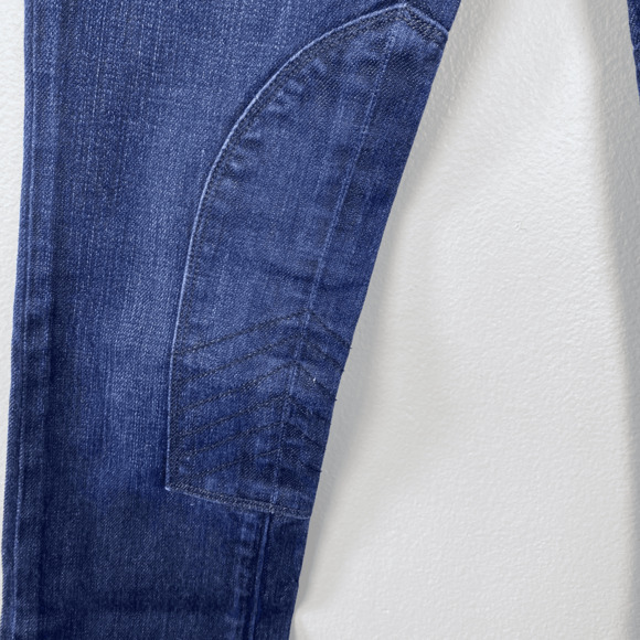 J Brand Suzuki Motorcycle Jeans Stinson Low Rise Skinny Jean Dark‎ Wash Size 26 - Picture 5 of 13